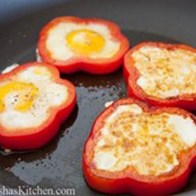Bell Pepper Egg In A Hole