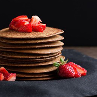 Cinnamon Chocolate Protein Pancakes