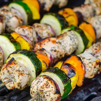 Greek Chicken Kabobs Greek Chicken Kabobs