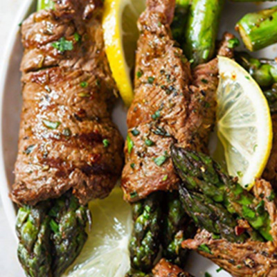 Grilled Asparagus and Steak Fajita Roll Ups Recipe Grilled Asparagus and Steak Fajita Roll Ups Recipe