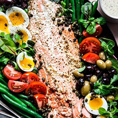 Salmon Nicoise Salad Salmon Nicoise Salad
