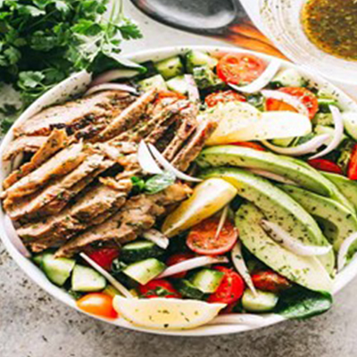 Steak Salad With Dijon Dressing