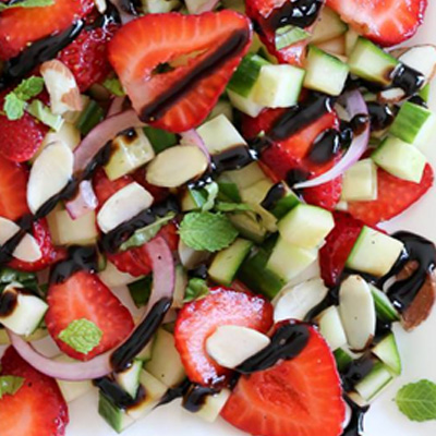 Strawberry Cucumber Salad Recipe Strawberry Cucumber Salad Recipe