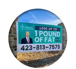 Weight Loss Cleveland TN Office Sign Contact Us